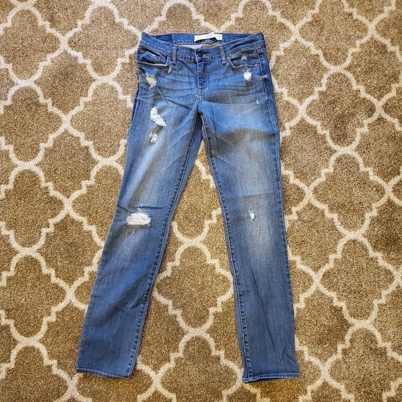 Abercrombie & Fitch Erin Destroyed Skinny Jeans - Picture 2 of 7